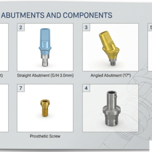 Healing abutment for Adin OS/S/Swell